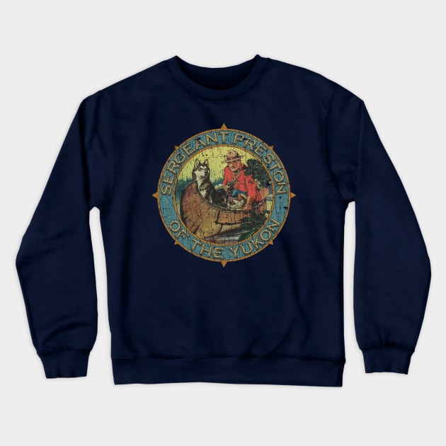 Sergeant Preston of the Yukon 1955 Crewneck Sweatshirt by JCD666